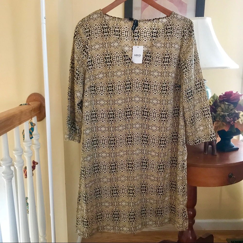 MNG Leopard Print Dress✨🆕